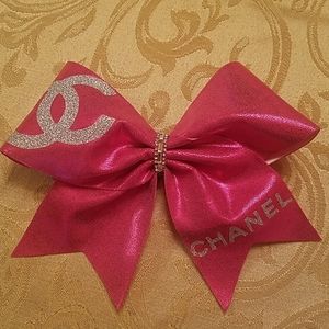 Designer Inspired Cheer hair bow handmade